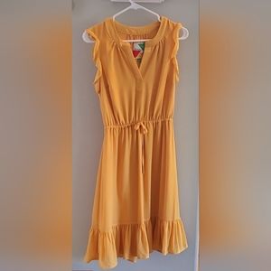 Yellow dress size small